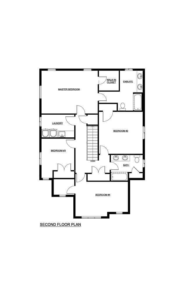 The Meadowlark — Second Floor plan